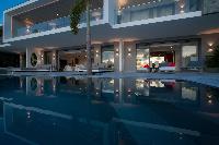 neat swimming pool of Saint Barth Villa Axel Rocks luxury holiday home, vacation rental