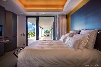 prsitine bedding in Saint Barth Villa Legends B luxury apartment, holiday home, vacation rental