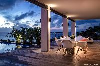 cool veranda of Saint Barth Villa Legends B luxury apartment, holiday home, vacation rental