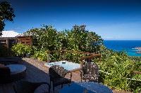 beautiful sea view from Saint Barth Villa Manonjul 2 luxury holiday home, vacation rental