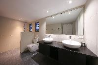 clean bathroom in Saint Barth Villa Manonjul 2 luxury holiday home, vacation rental