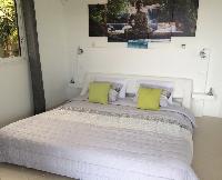 pristine bedding in Saint Barth Villa Tessy luxury holiday home, vacation rental