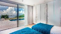 clean bed sheets in Saint Barth Villa Wings luxury holiday home, vacation rental