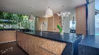 modern kitchen appliances in Saint Barth Villa Wings luxury holiday home, vacation rental