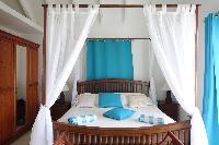 lovely bedroom in Saint Barth Villa Aquamarine luxury vacation rental