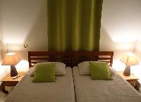 crisp bed sheets in Saint Barth Villa Aquamarine luxury vacation rental