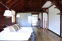 fresh bedroom linens in Saint Barth Villa Mak luxury holiday home, vacation rental