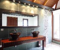 clean bathroom in Saint Barth Villa Mak luxury holiday home, vacation rental