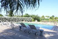 cool swimming pool of Saint Barth Villa Mak luxury holiday home, vacation rental
