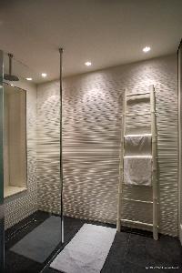 cool rain shower in Saint Barth Villa Wahoo luxury holiday home, vacation rental