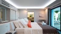 clean bed sheets in Saint Barth Villa Clementine luxury home, vacation rental