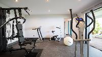 cool gym room of Saint Barth Villa Clementine luxury home, vacation rental