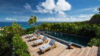 delightful deck of Saint Barth Villa Clementine luxury home, vacation rental