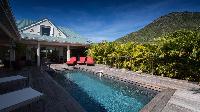 lovely surroundings of Saint Barth Villa Cote Sauvage luxury holiday home, vacation rental