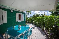 cool patio of Saint Barth Luxury Villa Eugenie holiday home, vacation rental