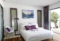 fresh bedroom linens in Saint Barth Luxury Villa Gaia holiday home, vacation rental