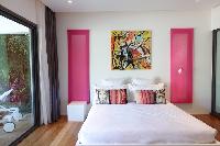 clean bedroom linens in Saint Barth Luxury Villa Gaia holiday home, vacation rental