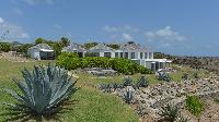 lush garden of Saint Barth Villa Casa Del Mar luxury holiday home, vacation rental