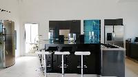 cool kitchen of Saint Barth Villa Dasha luxury holiday home, vacation rental