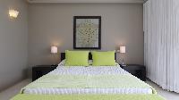 fresh bedroom linens in Saint Barth Luxury Villa Eclipse holiday home, vacation rental
