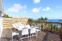 cool terrace of Saint Barth Villa Idalia luxury holiday home, vacation rental