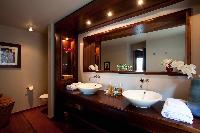 clean bathroom in Saint Barth Villa Samsara luxury holiday home, vacation rental