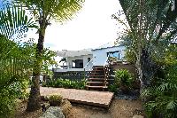 lush garden of Saint Barth Luxury Villa Amancaya Estate vacation rental