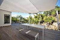 cool cabana of Saint Barth Luxury Villa Amancaya Estate vacation rental