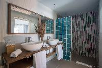 clean bathroom in Saint Barth Villa Cacao luxury home, vacation rental