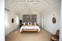 clean bedroom linens in Saint Barth Villa Cacao luxury home, vacation rental