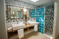 spic-and-span bathroom in Saint Barth Villa Cacao luxury home, vacation rental