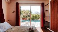 clean bedroom linens in Saint Barth Villa Petit Paradis luxury holiday home, vacation rental