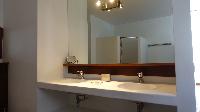 clean bathroom in Saint Barth Villa Petit Paradis luxury holiday home, vacation rental