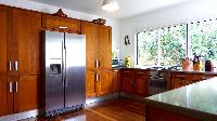 modern kitchen appliances in Saint Barth Villa Petit Paradis luxury holiday home, vacation rental