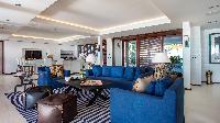 spacious Saint Barth Luxury Villa Blanc Bleu holiday home, vacation rental