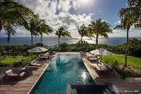 fantastic seaside Saint Barth Luxury Villa Blanc Bleu holiday home, vacation rental
