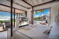 breezy and bright Saint Barth Luxury Villa Blanc Bleu holiday home, vacation rental
