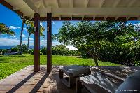 cool cabana of Saint Barth Luxury Villa Blanc Bleu holiday home, vacation rental