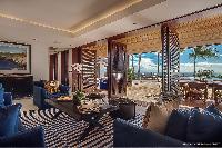 fully furnished Saint Barth Luxury Villa Blanc Bleu holiday home, vacation rental