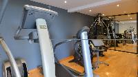 cool gym of Saint Barth Villa Jali luxury holiday home, vacation rental