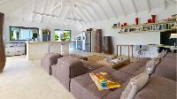 delightful sitting room in Saint Barth Villa Jali luxury holiday home, vacation rental