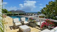 cool balcony of Saint Barth Villa Jali luxury holiday home, vacation rental