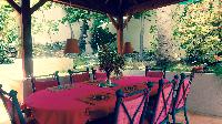 cool dining area in Saint Barth Villa Lezard Palace luxury holiday home, vacation rental