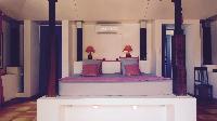 pristine bedding in Saint Barth Villa Lezard Palace luxury holiday home, vacation rental