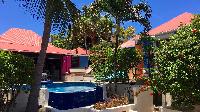 nice exterior of Saint Barth Villa Lezard Palace luxury holiday home, vacation rental