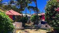 lush garden of Saint Barth Villa Lezard Palace luxury holiday home, vacation rental