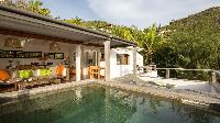 cool swimming pool of Saint Barth Villa Phoenix holiday home, luxury vacation rental