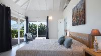 fresh bed sheets in Saint Barth Villa Wild Blue Estate luxury holiday home, vacation rental