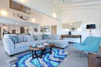 nice sitting area in Saint Barth Villa Wild Blue Estate luxury holiday home, vacation rental