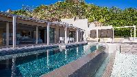 cool swimming pool of Saint Barth Villa Casawapa luxury holiday home, vacation rental